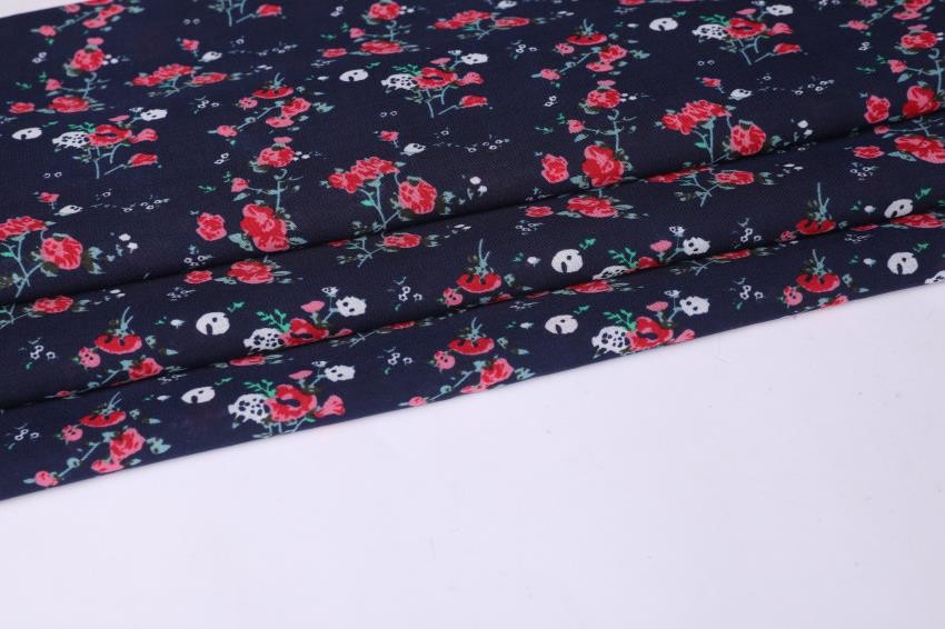 90gsm Polyester Chiffon Fabric Printed Aop 75Dx48S