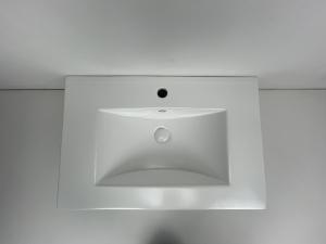 Wholesale Non Porous Finish Ceramic Bathroom Vanity Sink Scratch Resistant from china suppliers