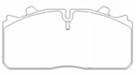 WVA 29162 Disc Brake Pads for SAF