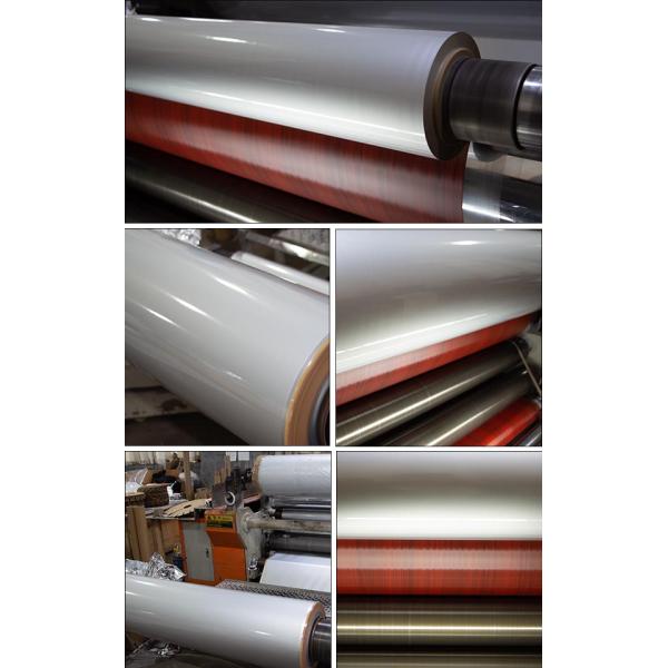 AL+PET+PVC Wood Grain Insulation Aluminium Polyester Laminating Film