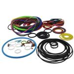 NBR EPDM FKM 30 60 90 Shore A Green Blue Black Red Colorful Rubber O Rings For