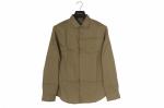 Solid Color Business Men'S Casual Stretch Shirts 59% Cotton 35% Nylon