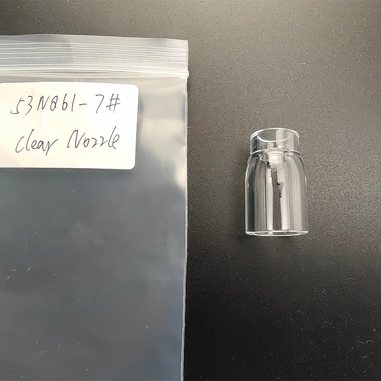 Upperweld 53NQ61-7 Tig Welding Torch Accessory Clear Glass Nozzle for Welding Tig