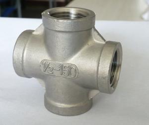 Wholesale ASTM 316L Stainless Steel Cross Pipe Fitting 1 Inch Customized from china suppliers