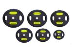 PU / Steel Barbell Weight Plates 1.25 - 25 kgs Gym Accessories For Fitness Clubs