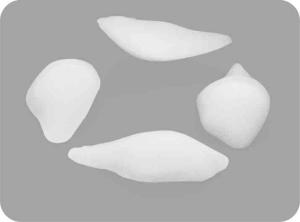 Wholesale 65mm Facial Silicone Implant P3 Mens Chin Augmentation from china suppliers