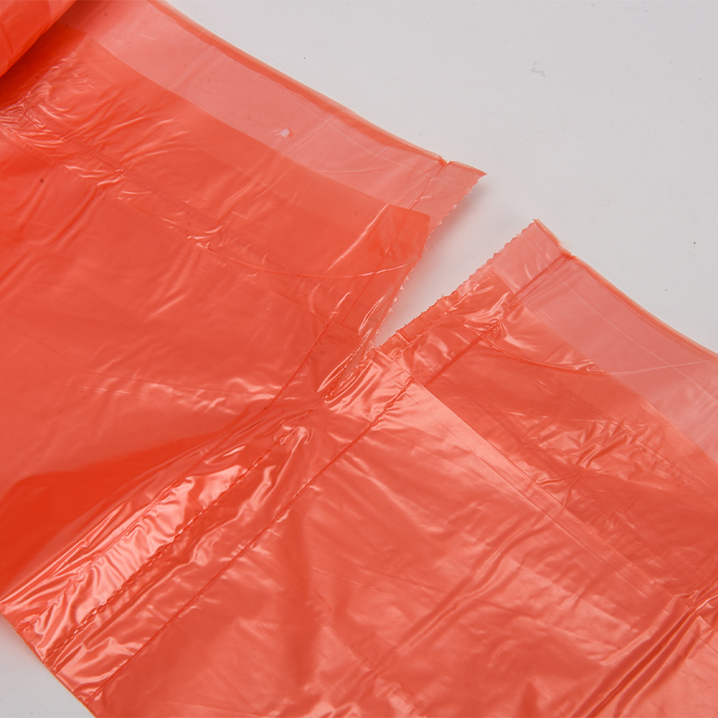 Custom Order Blue Plastic Drawstring Garbage Bags on Roll for Household Products