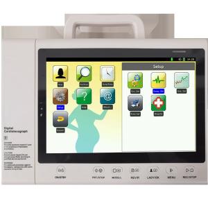 Wholesale Battery Powered Fetal Heart Rate Monitor with 4kg Weight and FHR Waveform Display from china suppliers