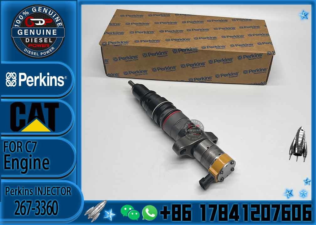 Diesel Engine Parts Common Rail Fuel Injector 267-3360 for CAT C9 330D 340D 336D Excavator CNDIP Factory price