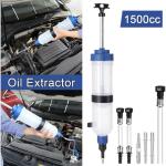 Automotive 1.5 Ltr Hand Pump Fluid Extractor Prevents Spillage