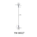 Assembly Stainless Steel Wire Rope Slings With Double Eyelet At The Ends YW86525