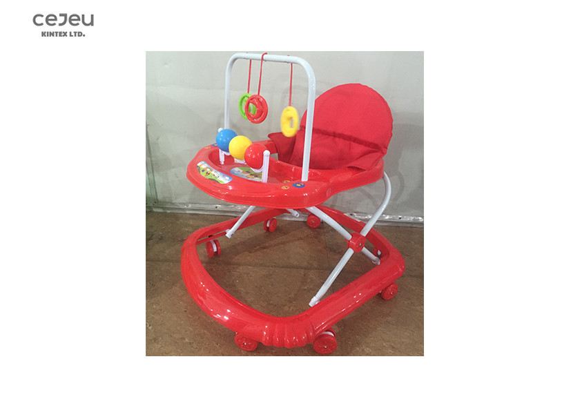 No Stopper Toddler Walker With Colorful Ball Toys On Play Tray 14KG