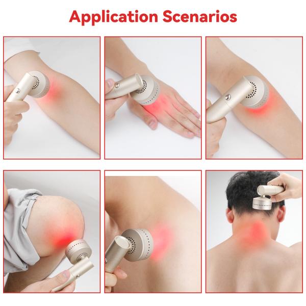 FCC 140pcs LED Infrared Red Light Therapy Lamp With 2500mAh Battery