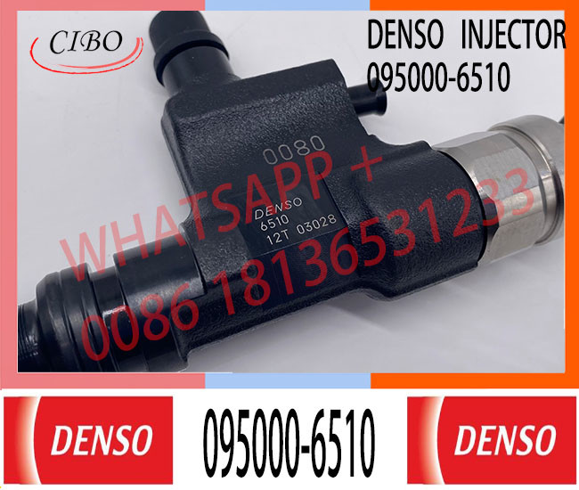 Diesel Engine Spare Part Common Rail Fuel Injector 095000-6510 23670-79015 23670-E0080