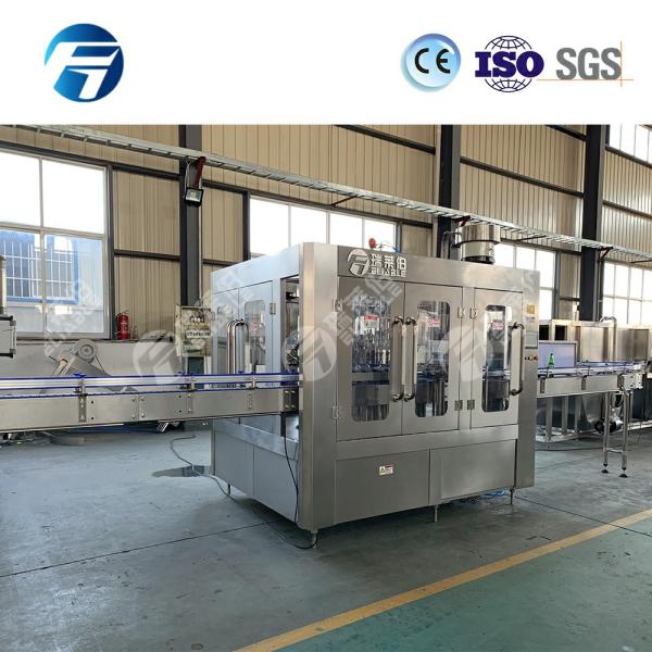 Glass Bottle Carbonated Water Filling Equipment Sparkling Water Soft Drink