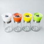Manual Glass 189g 132mm 170ML 6oz Salt Pepper Grinder