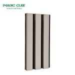 Professional Decorated Building Material Wood Veneer MDF PET Felt Akupanel form
