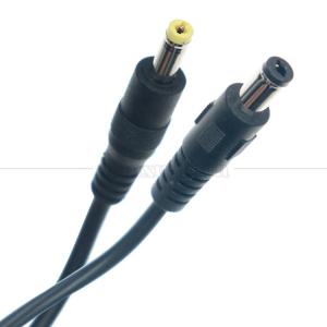 Wholesale High Quality 18 20 22 24 26 28 AWG 5.5x2.1mm Male to 4.0x1.7mm Jack Male DC Power Supply Charging Extension Cable from china suppliers