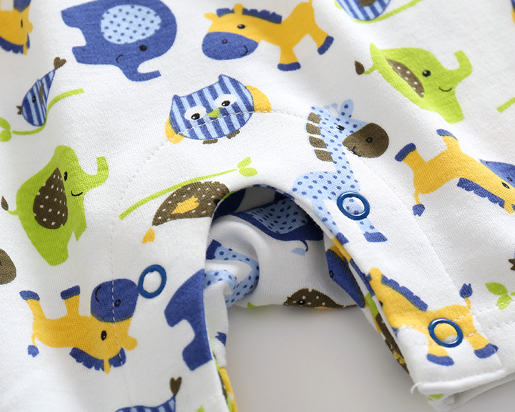 pureborn Newborn Baby Short Sleeve Bodysuit Romper Outfits for Baby Boys and Girls Summer