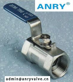 China NPT Threaded  2 Inch Stainless Steel Ball Valve PTFE Ring on sale