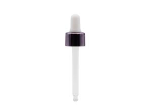 Wholesale Aluminum 18/410 Glass Eye Dropper Pipette Silicone Teat from china suppliers