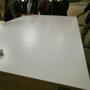 Wholesale E0 E2 Glue Poplar Core Melamine Faced Birch Plywood For Furniture from china suppliers