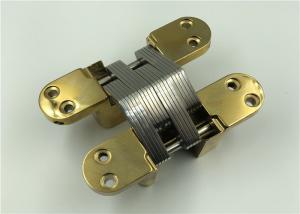 Wholesale Gold 180 Degree Concealed Hinge / Industrial Concealed Cabinet Hinges from china suppliers