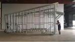 Caravan Trailer Prefab Mini House For Vacation Holiday Camping 55m2 Light Gauge