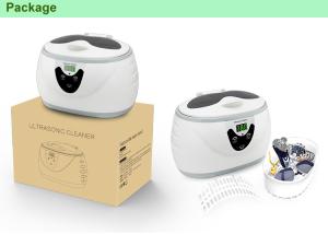 Wholesale 600 L mini portable digital timer sonic eyeglass cleaner sun glasses washing from china suppliers