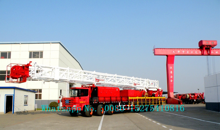 2000m Depth Pile Drilling Machine / Petroleum Drilling Equipment ZJ20/1580CZ