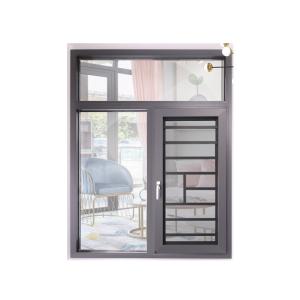 Wholesale Hurricane Vinyl Impact Casement Window Door Soundproof Double Glazed from china suppliers