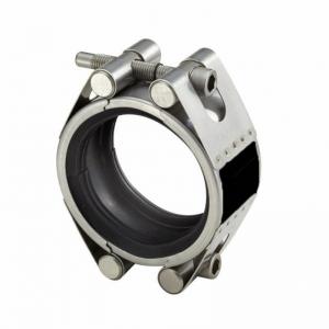 Wholesale 100% Inspection Small Pipe Clamp OEM High Pressure Stainless Steel Metal Saddle Clamps from china suppliers