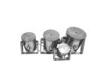 Exterior Glistening Laminar Flow Water Fountain With Stainless Steel Jumping