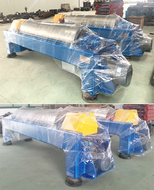 Horizontal Sludge Wastewater Treatment Plant Equipment Continuous Decanter Centrifuge