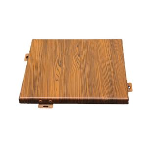 Wholesale Imitation Wood Grain Aluminum Veneer For Building Decoration from china suppliers