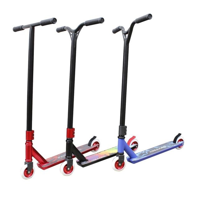 Blue Aluminium Stunt Scooter For BMX Freestyle Tricks Freestyle Scooters