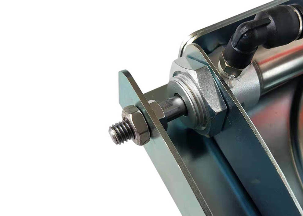 Galvanized Sheet Manual Sliding Damper 100mm Stainless Steel Blast Gate