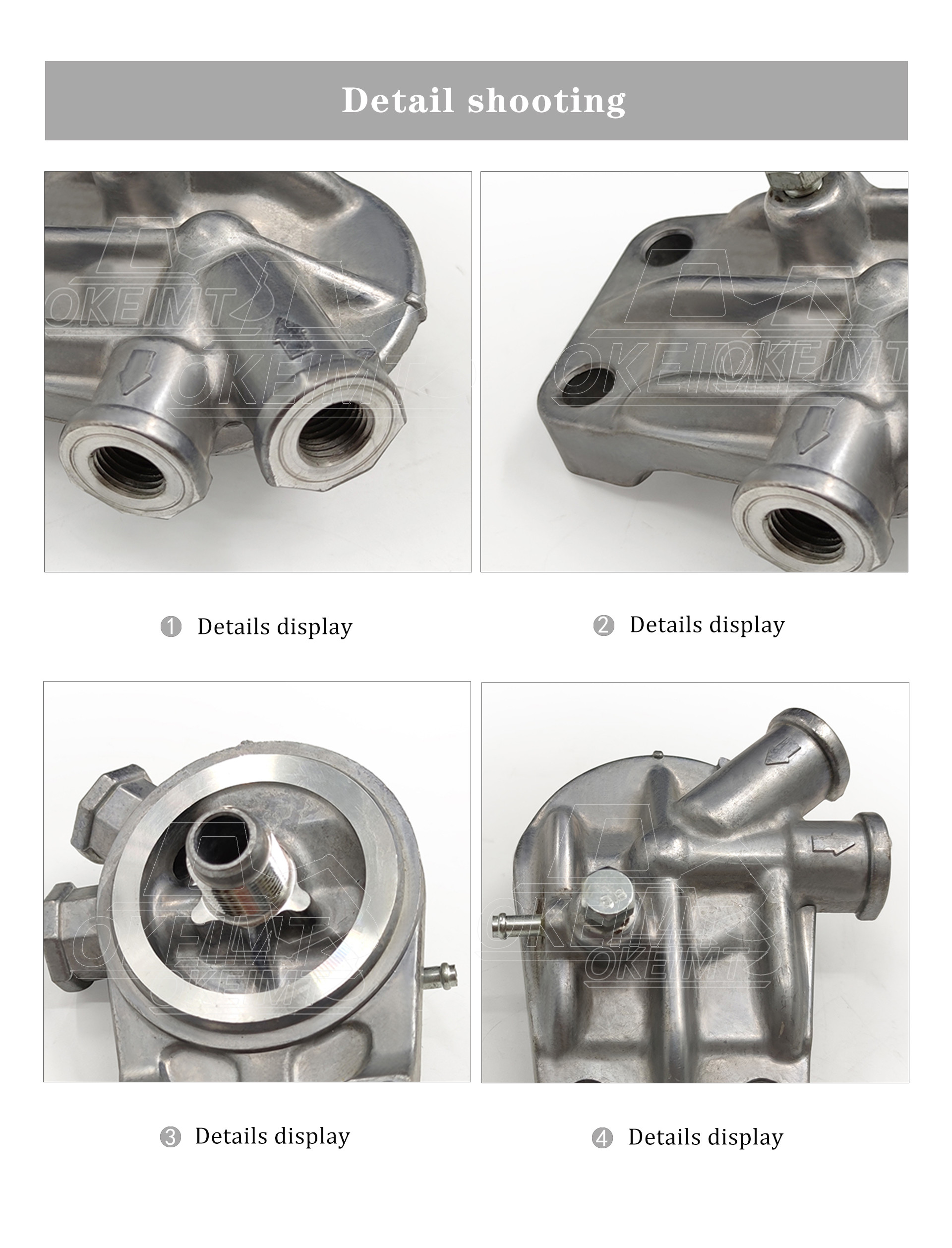Good Value Fuel Filter Seat Fuel Filter Head For SANY SY215-9