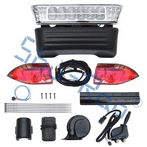 China Golf Cart Deluxe LED Light Kit For Precedent, With Headlight Taillight Turn Signals Switch Horn on sale