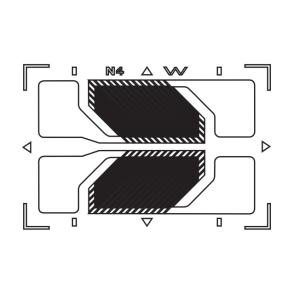 Wholesale Shear Torsion V Rossetes Foil Strain Gauge HA-B series from china suppliers