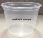 Plastic cup for yogurt