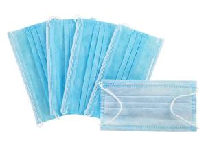Wholesale Anti Viral 3 Ply Non Woven Face Mask Hypoallergenic Easy Put On / Take Off from china suppliers