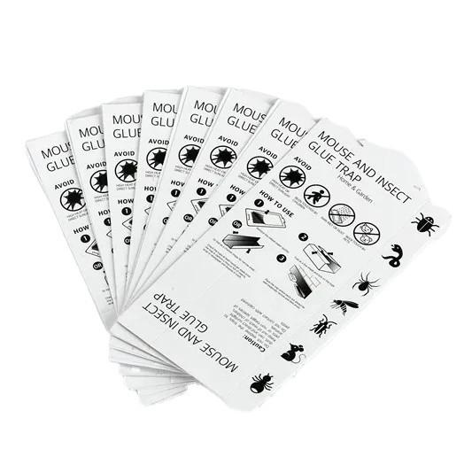 Household Mouse and Insect Glue Trap Killer Catcher Paper Adhesive Card for