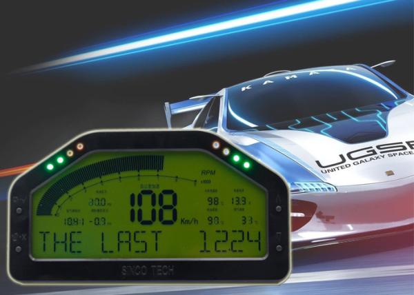 DO908 Waterproof Auto Gauges , Digital Racing Gauges ODO / TRIP / Racing