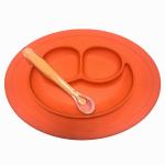 Non Slip Baby Placemat Plate Tray And Food Catcher Bib For Deal Healthy Eating