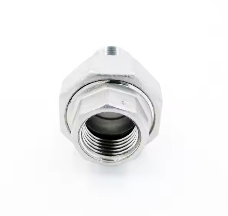 brass tee Loose Hexagon Thread Water Pipe Joint Oil Twist Slip Wire Buckle Thickened Teeth Pneumatic Parts Air Working