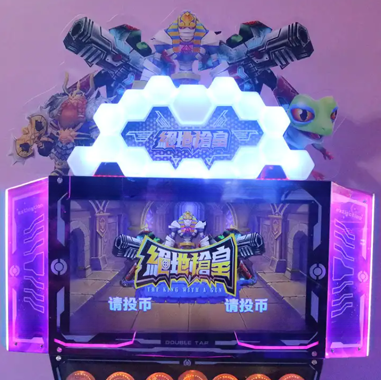 Attractive Kids Arcade Shooting Game Machine For Fun Center Shopping Mall