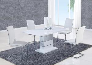 Wholesale MDF High Gloss Spray Paint 46kgs Modern Dining Table from china suppliers