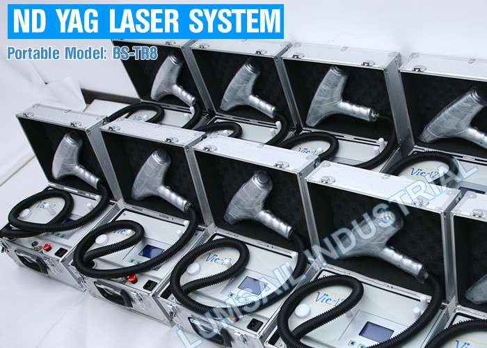 Painless Portable Q Switched Nd Yag Laser Tattoo Removal Permanent Safety Treatment