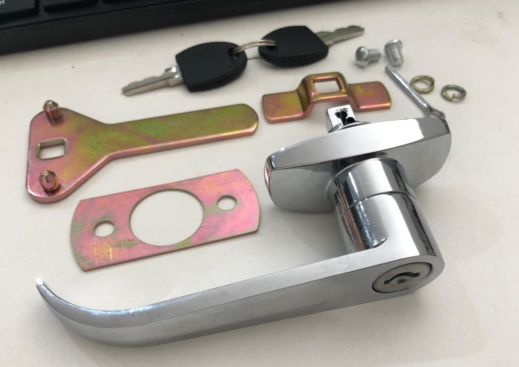 Industrial Cabinet Door Swing Handle Lock with keys